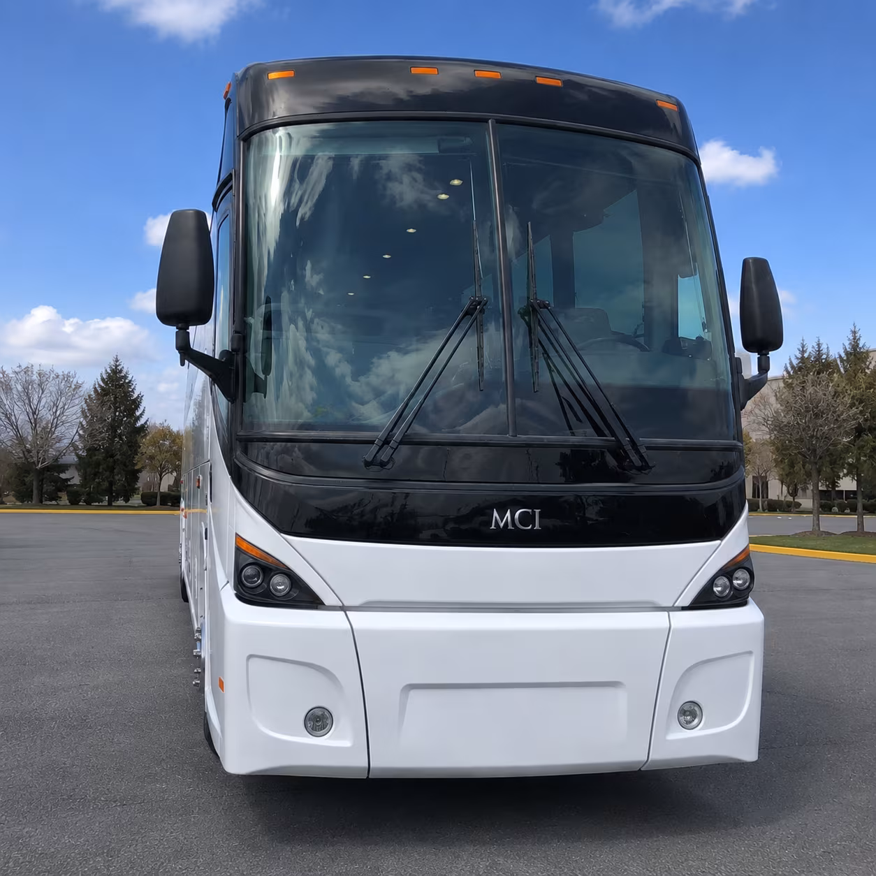 st petersburg charter bus services exterior