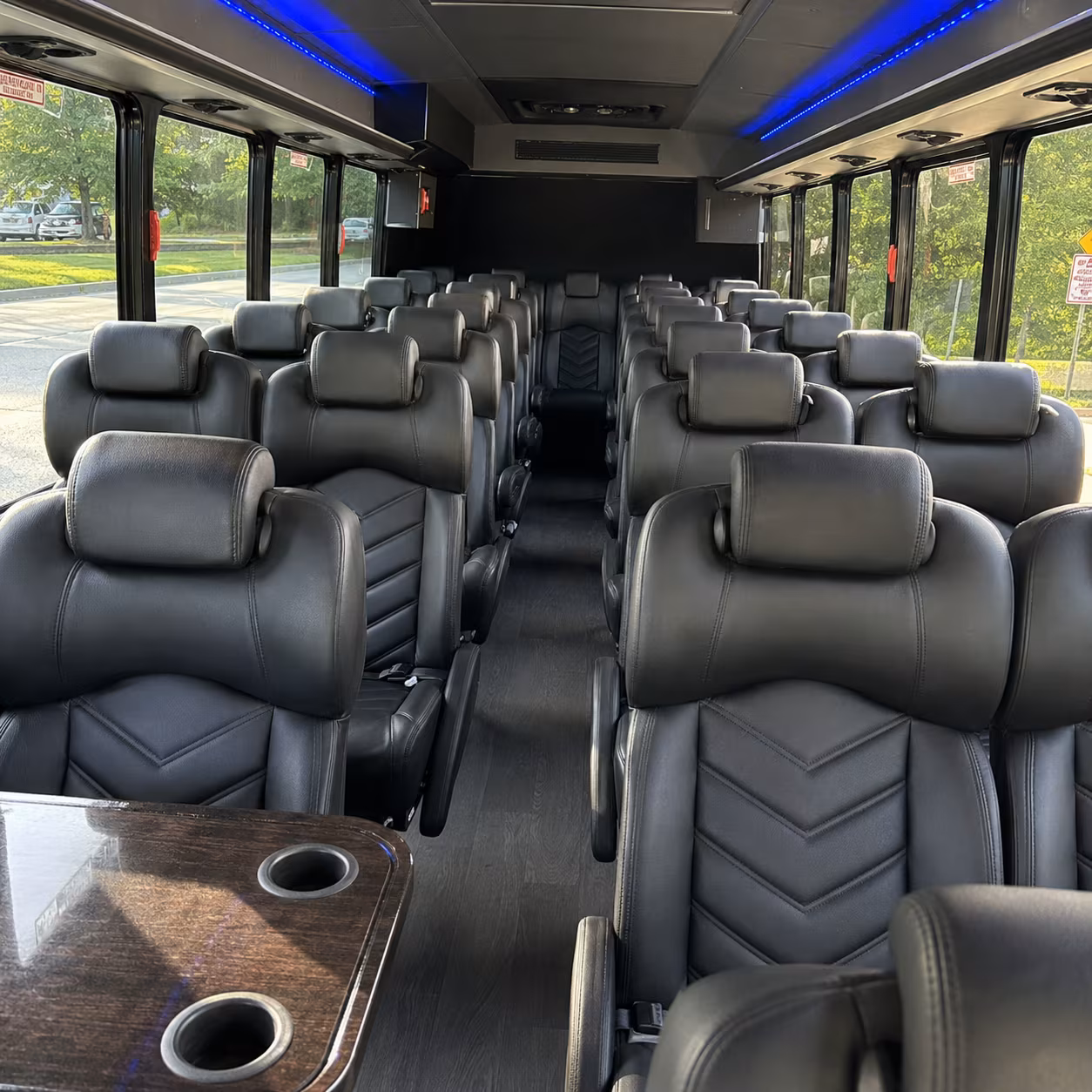 st petersburg school event transportation onboard seating