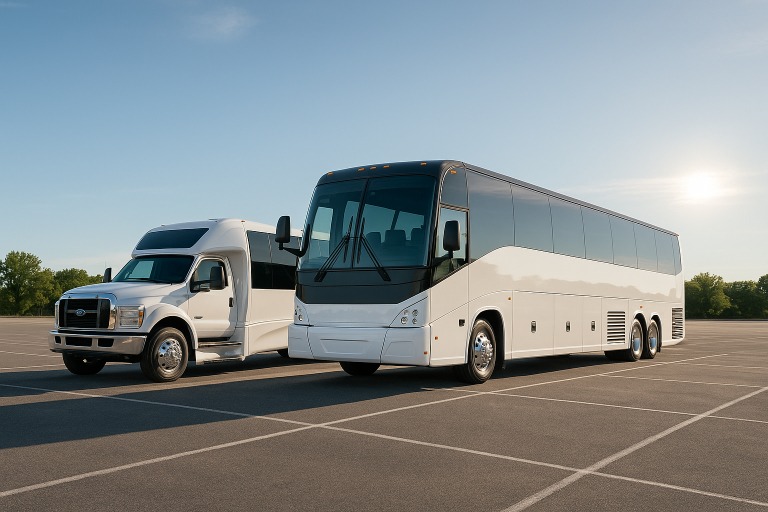 Charter Bus in St. Petersburg